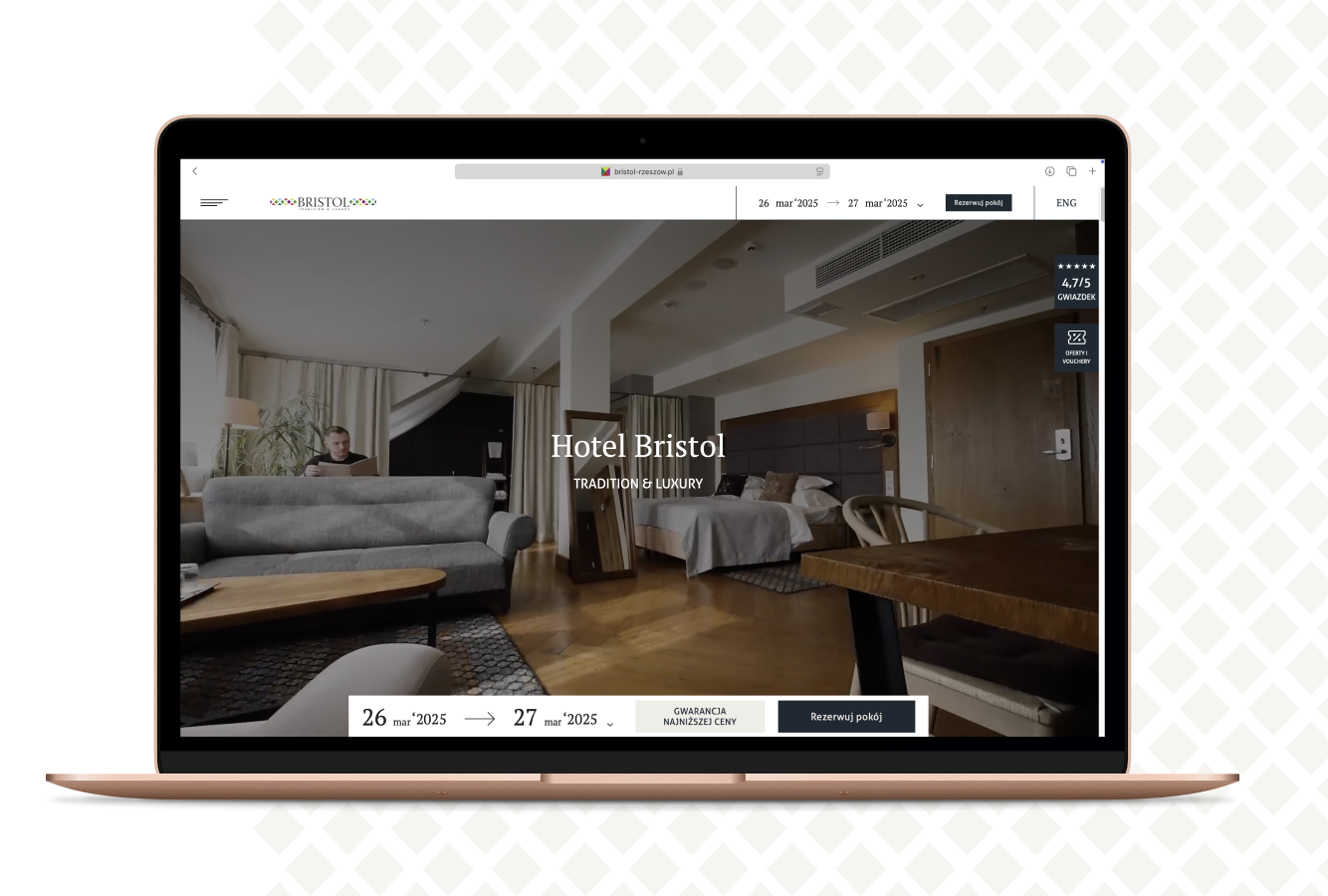 Hotel Bristol - strona internetowa