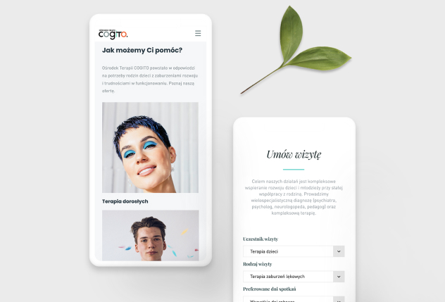 realizacja strony www Cogito Rzeszów