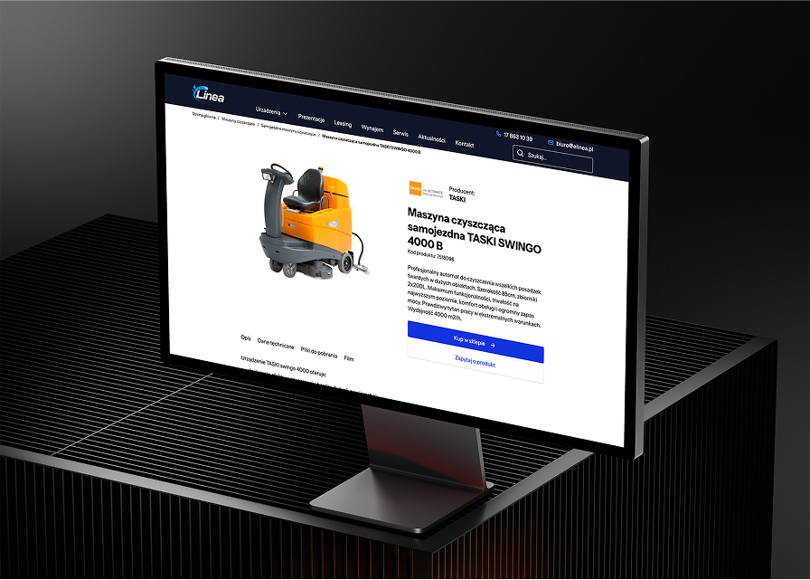 Elinea - strona internetowa