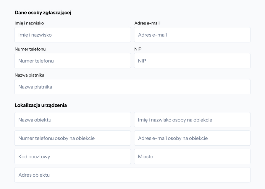 Elinea - strona internetowa