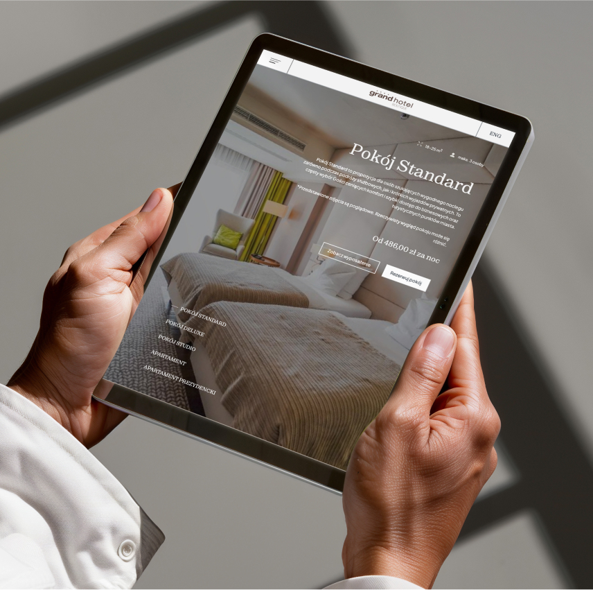 Grand Hotel - strona internetowa