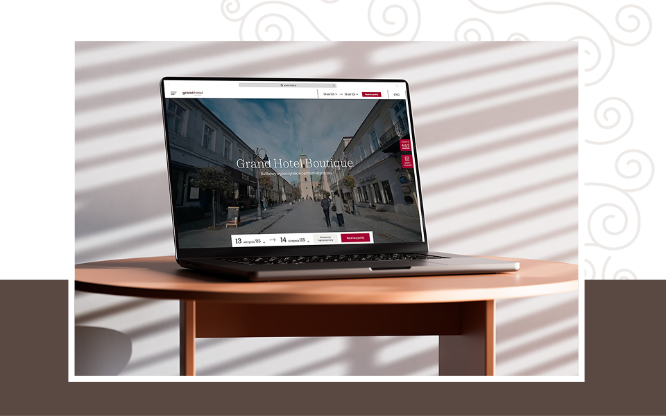 Grand Hotel - strona internetowa