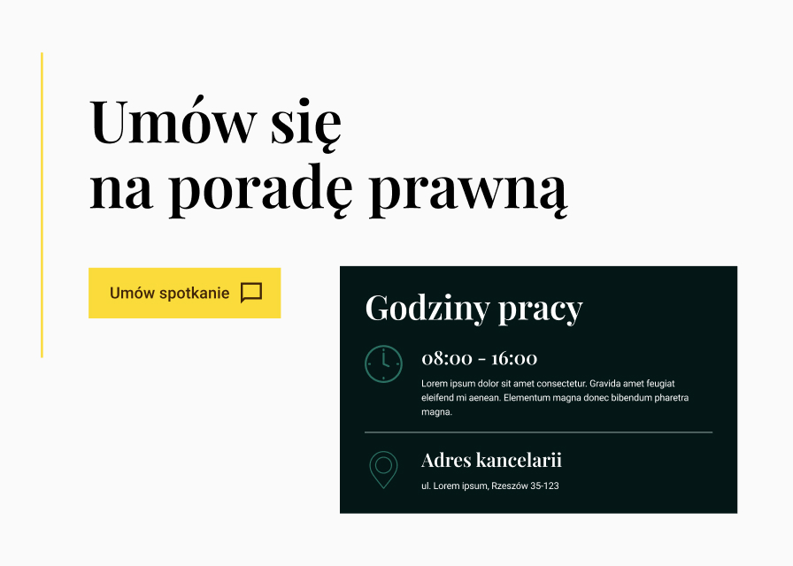 Kancelaria Adwokacka Mariusz Stachura - strona internetowa