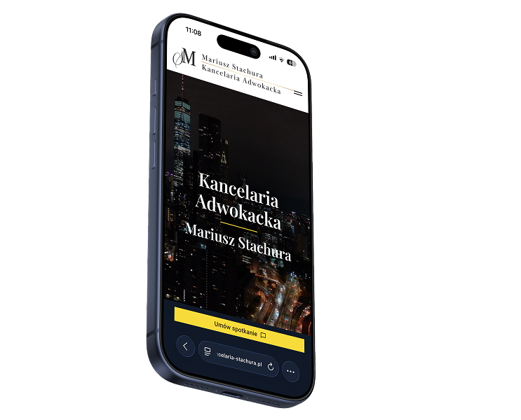 Kancelaria Adwokacka Mariusz Stachura - strona internetowa