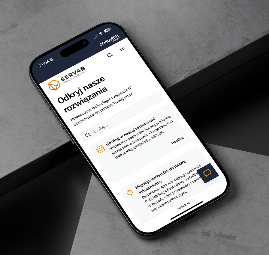 SERV4B - strona internetowa