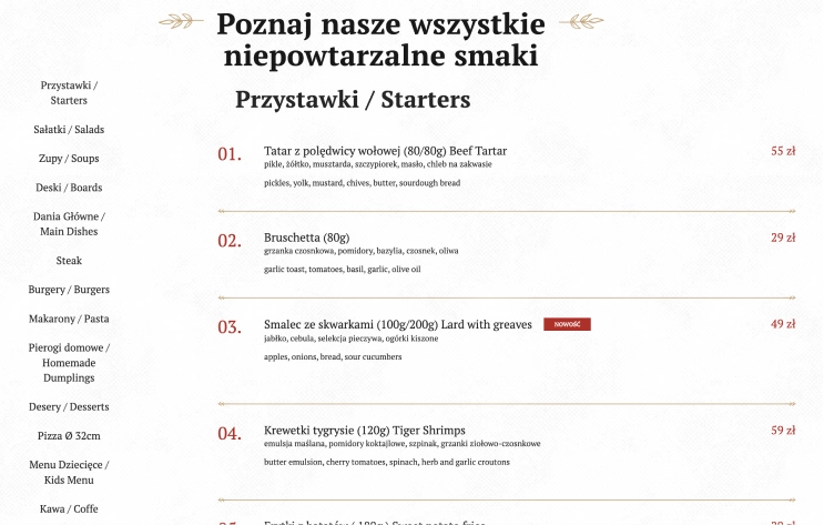 strona stary browar rzeszowski