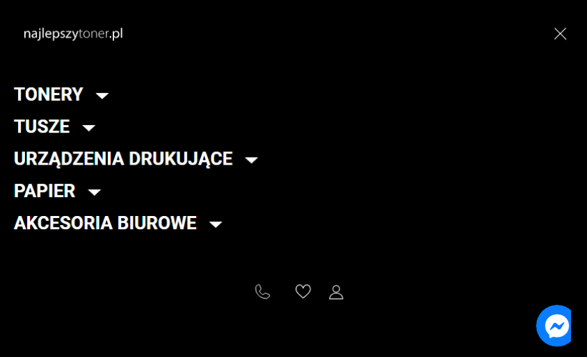 realizacja sklepu internetowego akcesoria biurowe