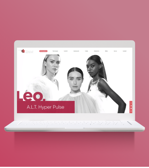Realizacja strony www medycznej - Hyper Pulse Imeso