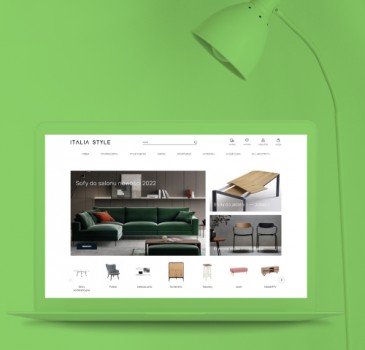 Realizacja sklepu internetowego z meblami - Italia Style