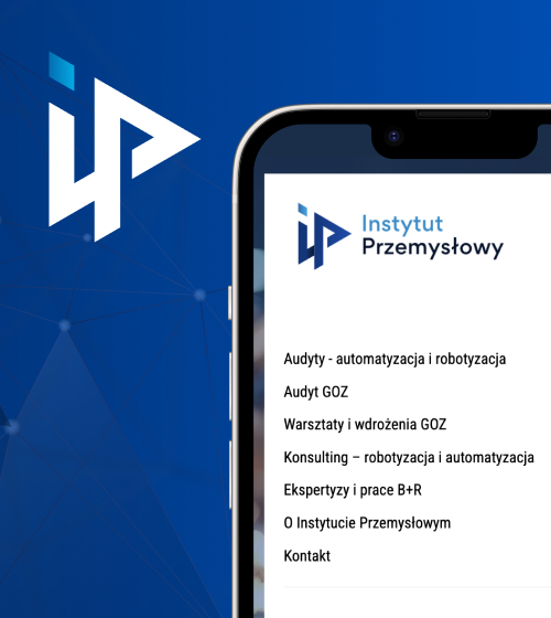 Strona www dla Firmy doradczej: Instytut Przemysłowy