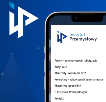 Strona www dla Firmy doradczej: Instytut Przemysłowy