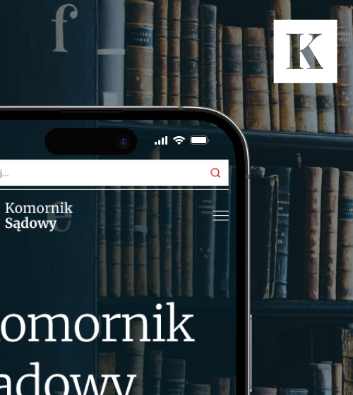 Realizacja strony www dla komornika sądowego